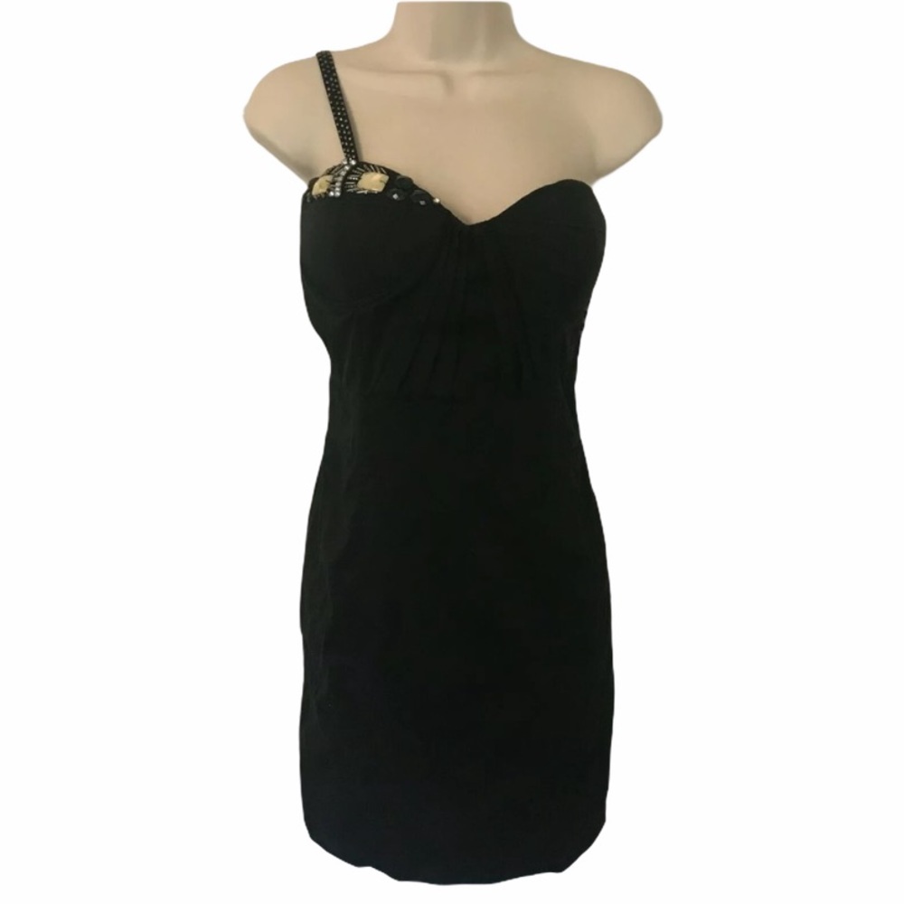 Nikibiki Juniors Little Black Party Dress 7/8
